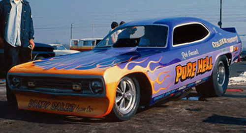 Pure Hell Rich Guasco Dodge Demon NHRA Slixx #1099  