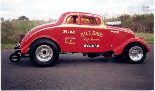 Slixx Decals Inc.,KEN KULL'S HILL BROS '33 WILLY'S & WILLY'S PICK UP